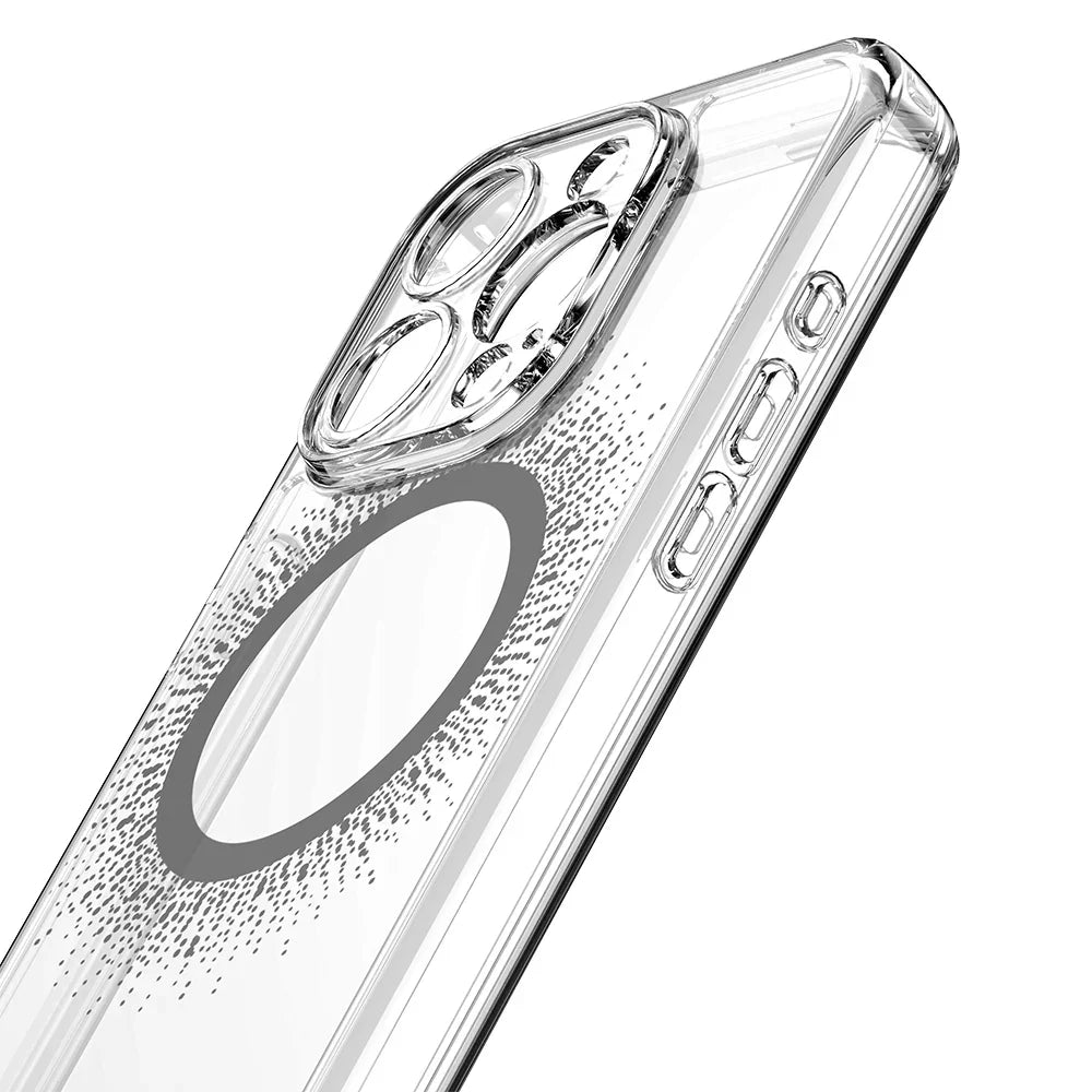 Itskins Avana Aura iPhone 15 Pro Magsafe Case - Aura Black - Tashqila Itskins Avana Aura iPhone 15 Pro Magsafe Case - Aura Black - Tashqila